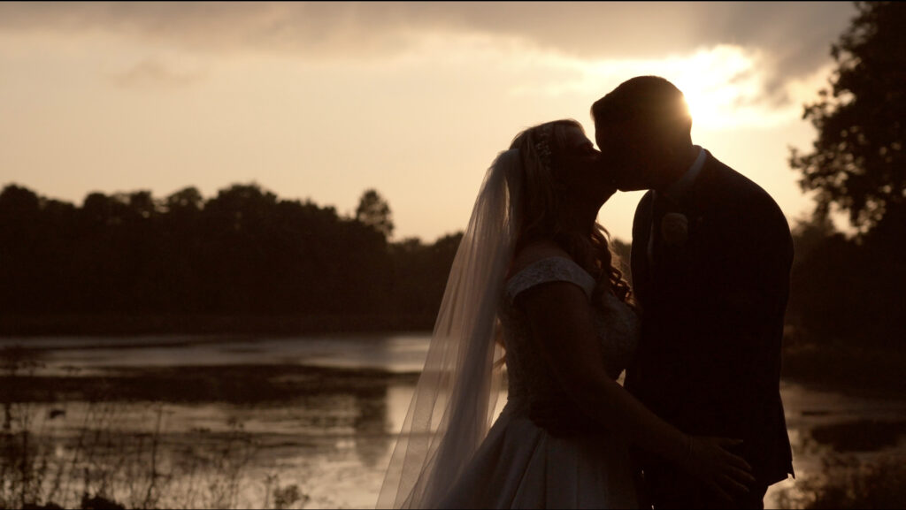 Hardwick Hall Wedding Sunset